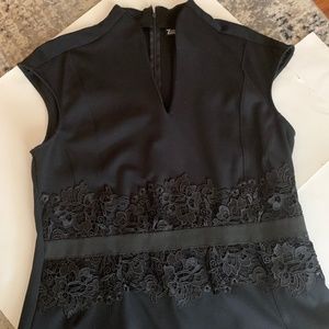 XL Black Peplum Top New York & Co